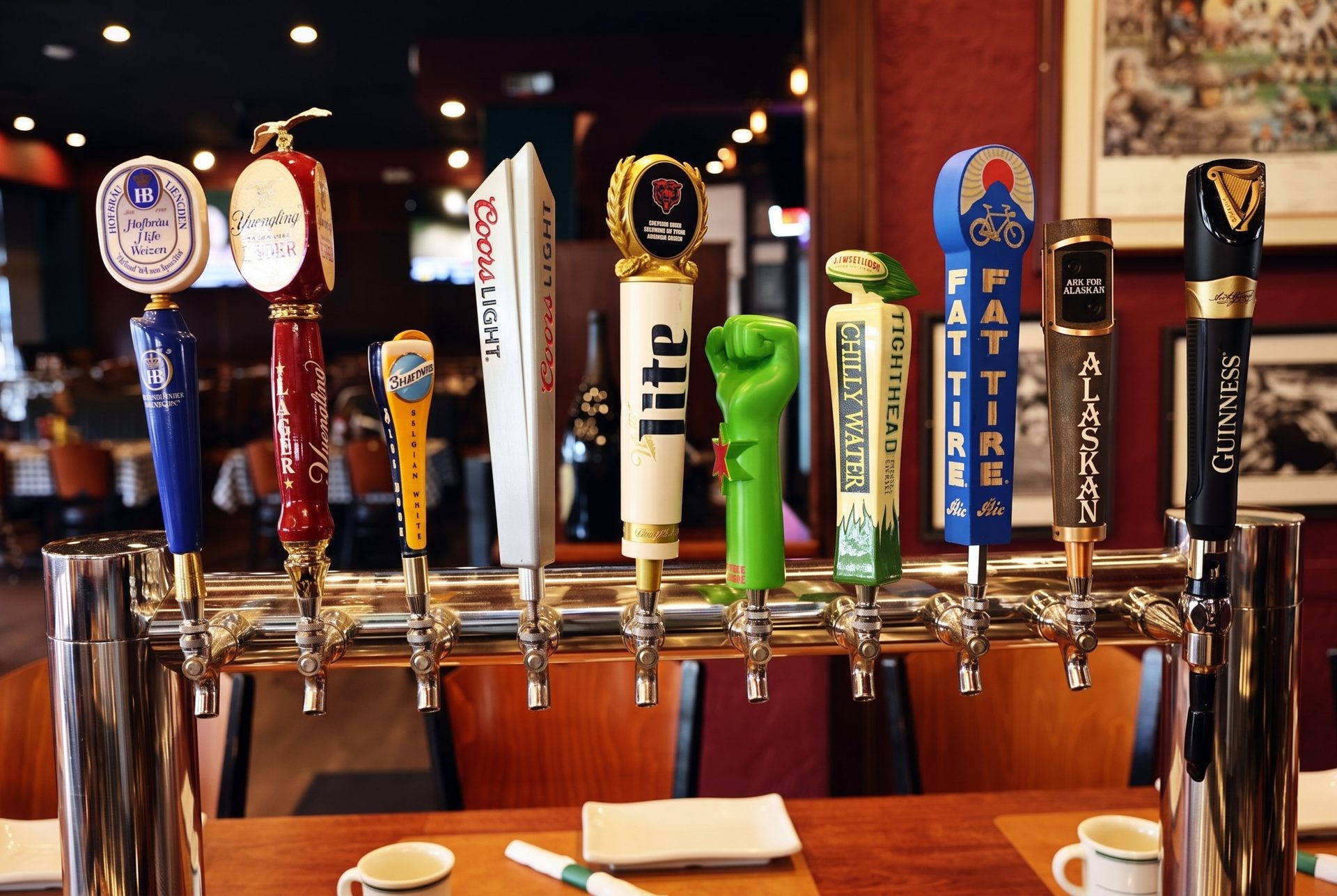 Craft brews, cocktails & game-day drinks