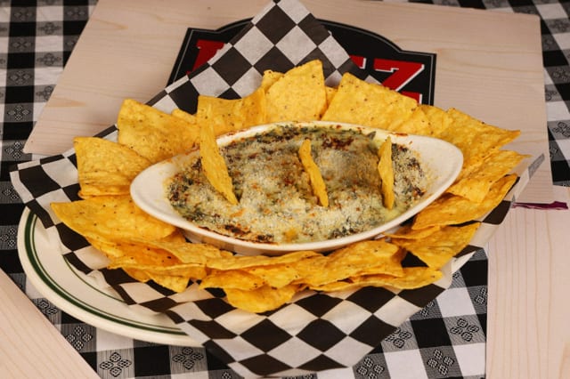 Baked Spinach Artichoke Dip.