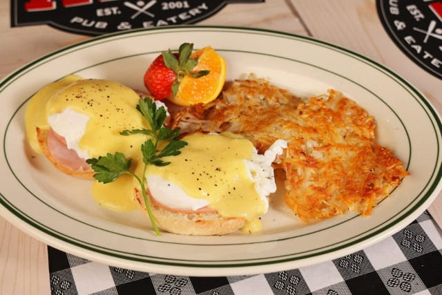 Eggs Benedict.