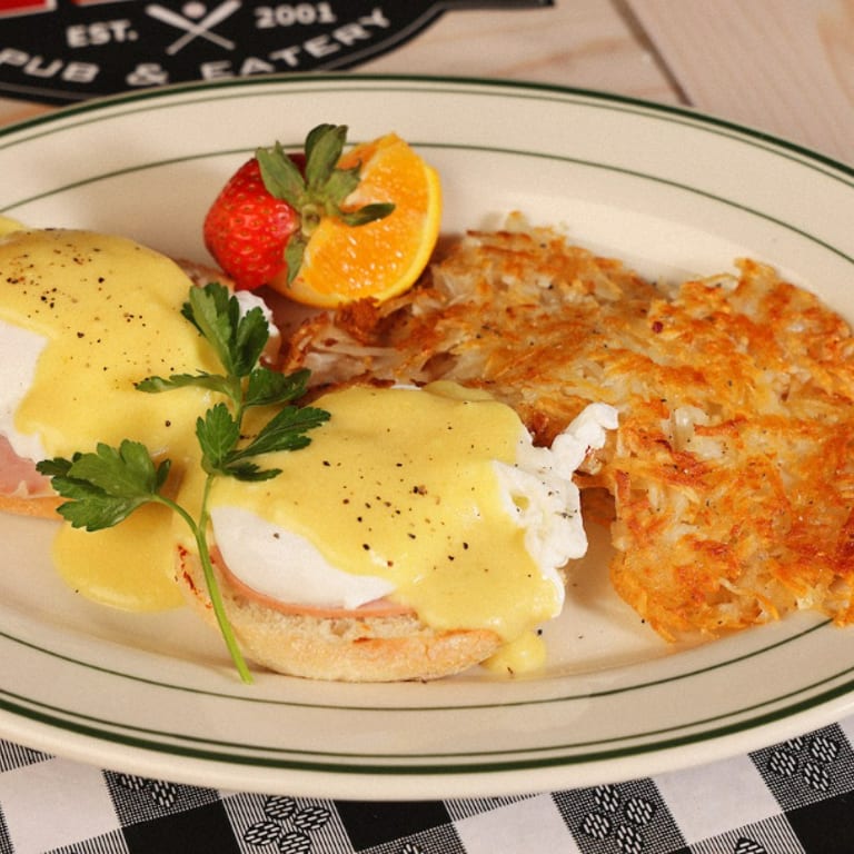 Delicious Eggs Benedict Awaits