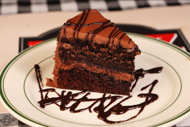 Double Chocolate Layer Cake.